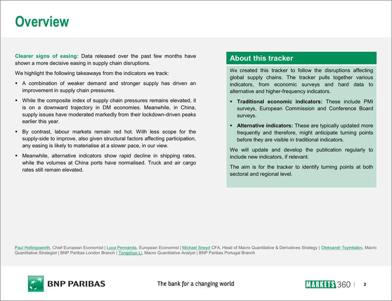 《GLOBAL SUPPLY CHAIN DISRUPTION TRACKER》 - 第3页预览图