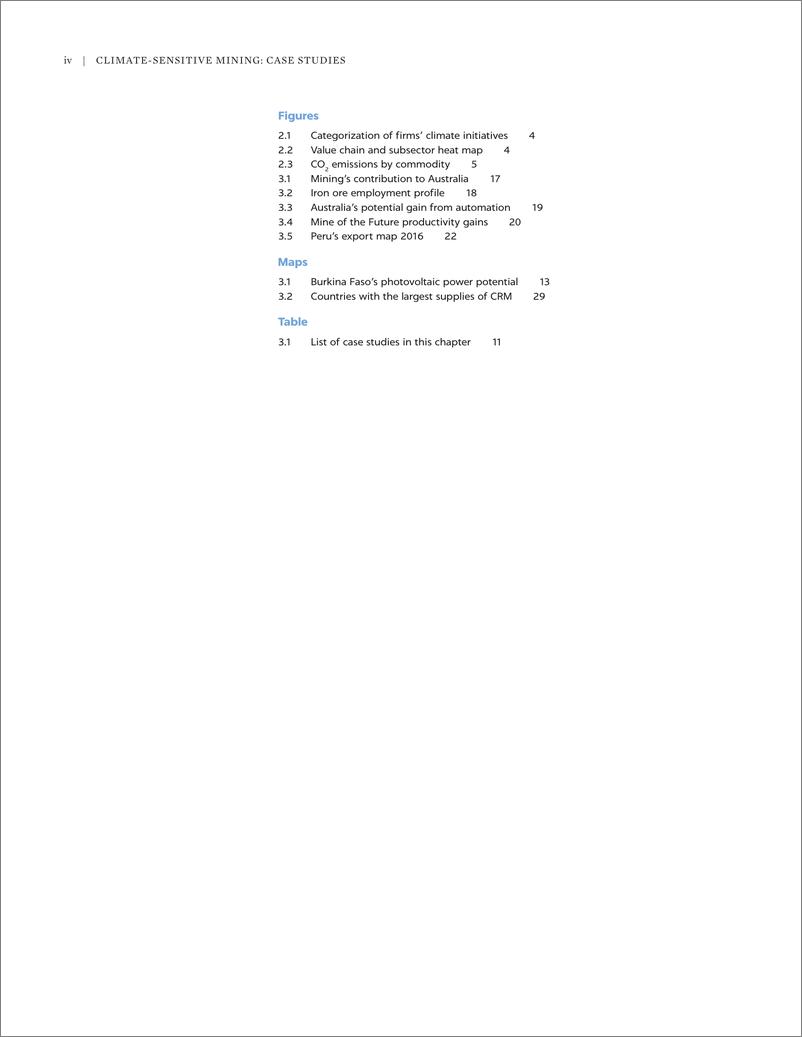 《世界银行-气候敏感型矿业：案例研究：建立韧性的背景文件：调动矿业投资的绿色增长框架（英）-2024-51页》 - 第6页预览图