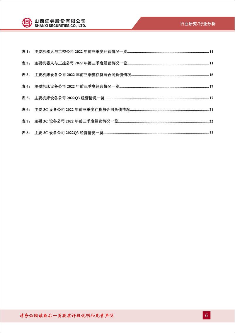 《机械行业国产替代专题：2022年三季报总结及展望，看好机床设备筑底企稳，果链3C设备景气度回升-20221123-山西证券-32页》 - 第7页预览图