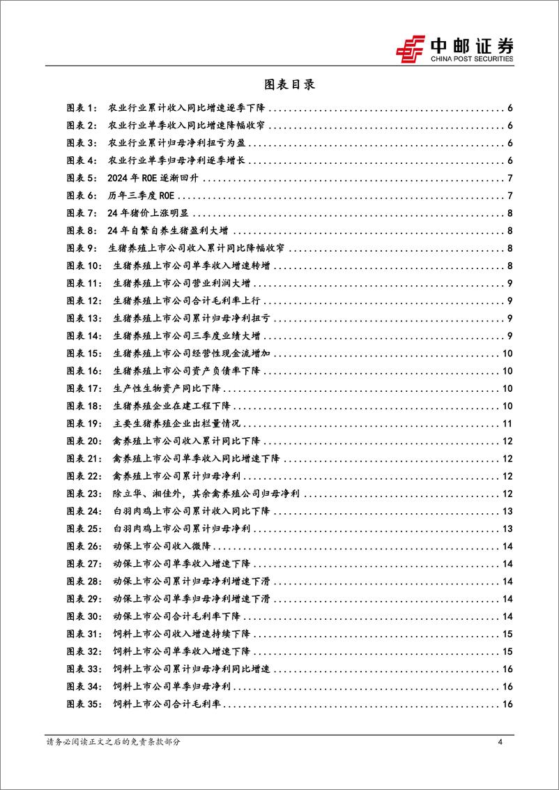 《农林牧渔行业：周期兑现，业绩大增-241108-中邮证券-21页》 - 第4页预览图