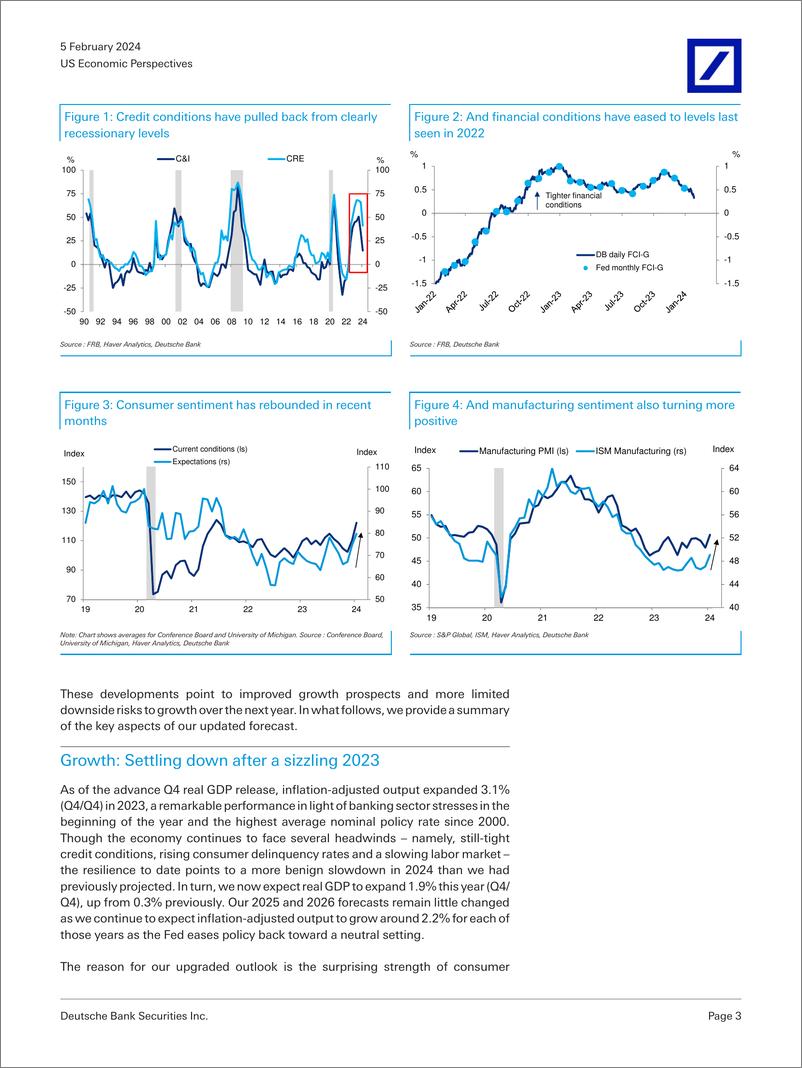 《Deutsche Bank-US Economic Perspectives Outlook update Back in (the) blac...-106358100》 - 第3页预览图