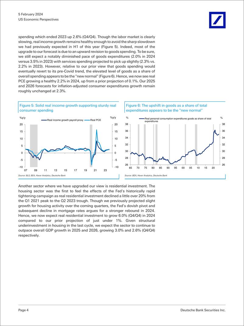 《Deutsche Bank-US Economic Perspectives Outlook update Back in (the) blac...-106358100》 - 第4页预览图