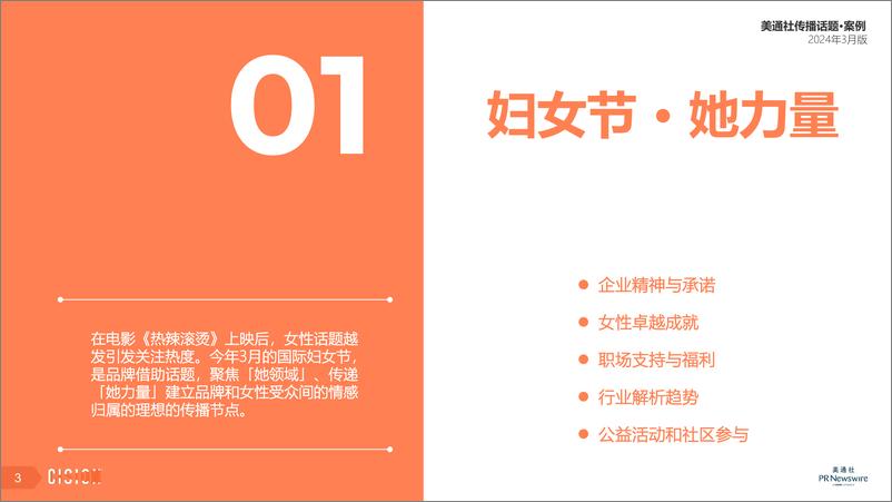 《美通社三月传播话题·案例-2024-18页》 - 第3页预览图