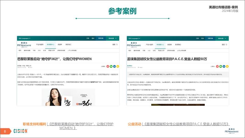 《美通社三月传播话题·案例-2024-18页》 - 第8页预览图