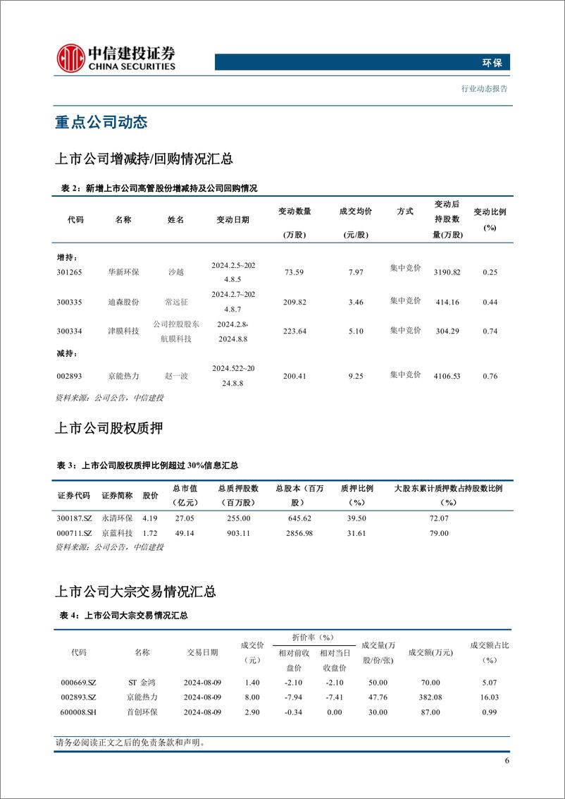 《环保行业：江苏公布空气质量改善方案，污染治理和减排需求有望增长-240812-中信建投-11页》 - 第8页预览图