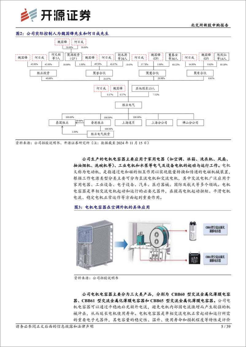 《胜业电气(920128)北交所新股申购报告：高压SVG薄膜电容器全国第2，性能%2b技术行业领先-241117-开源证券-39页》 - 第5页预览图