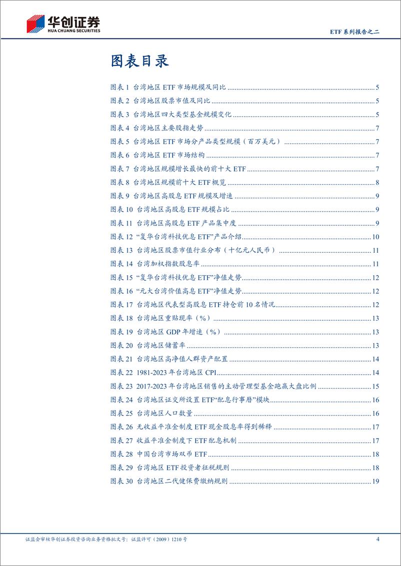 《非银金融行业深度研究报告-ETF系列报告之二：中国台湾地区高股息ETF为何高歌猛进？-240626-华创证券-22页》 - 第4页预览图