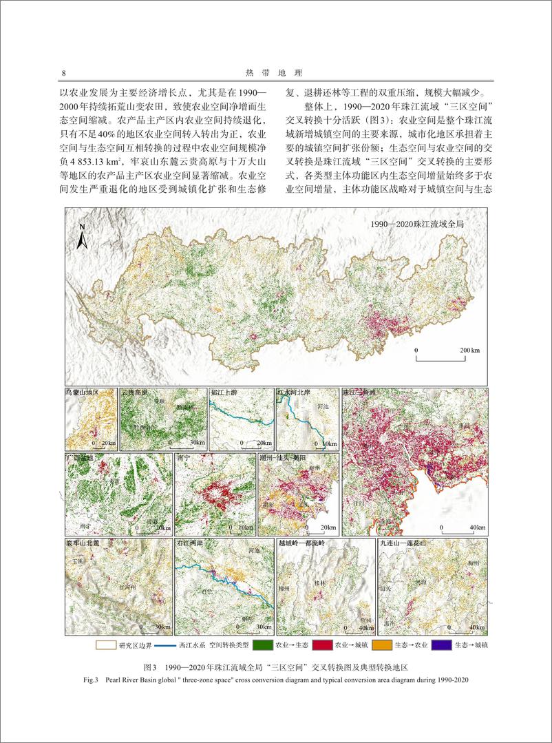 《珠江流域地域主体功能时空演化特征及驱动机制-16页》 - 第8页预览图