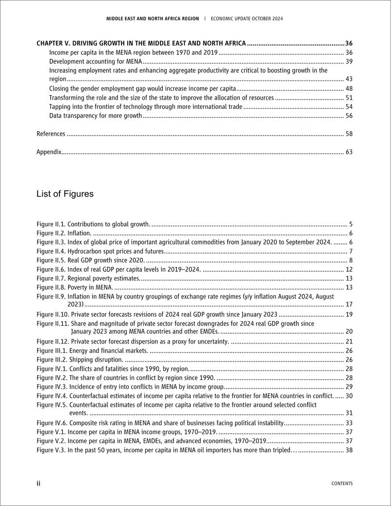 《世界银行-中东和北非经济更新，2024年10月：中东和北非的增长（英）-2024.10-80页》 - 第6页预览图