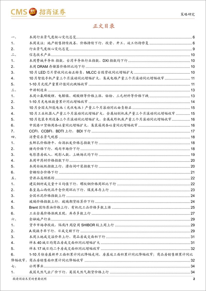 《行业景气观察：地产销售持续改善，10月工业机器人产量同比增幅扩大-241121-招商证券-37页》 - 第2页预览图