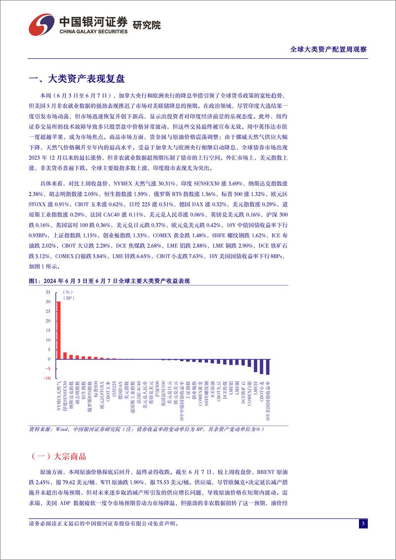 《全球大类资产配置观察：全球主要央行宽松潮起，降息与市场波动共舞-240609-银河证券-15页》 - 第3页预览图