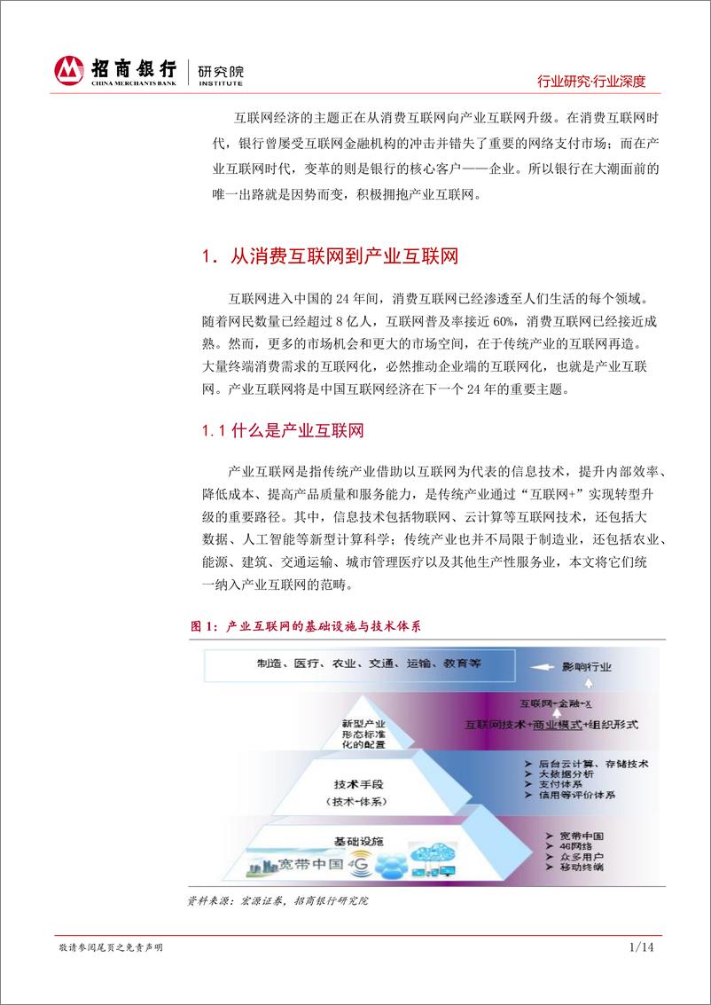 《互联网金融行业银行如何拥抱产业互联网（一）：产业互联网图景与银行的四维转型-20190211-招商银行-18页》 - 第5页预览图