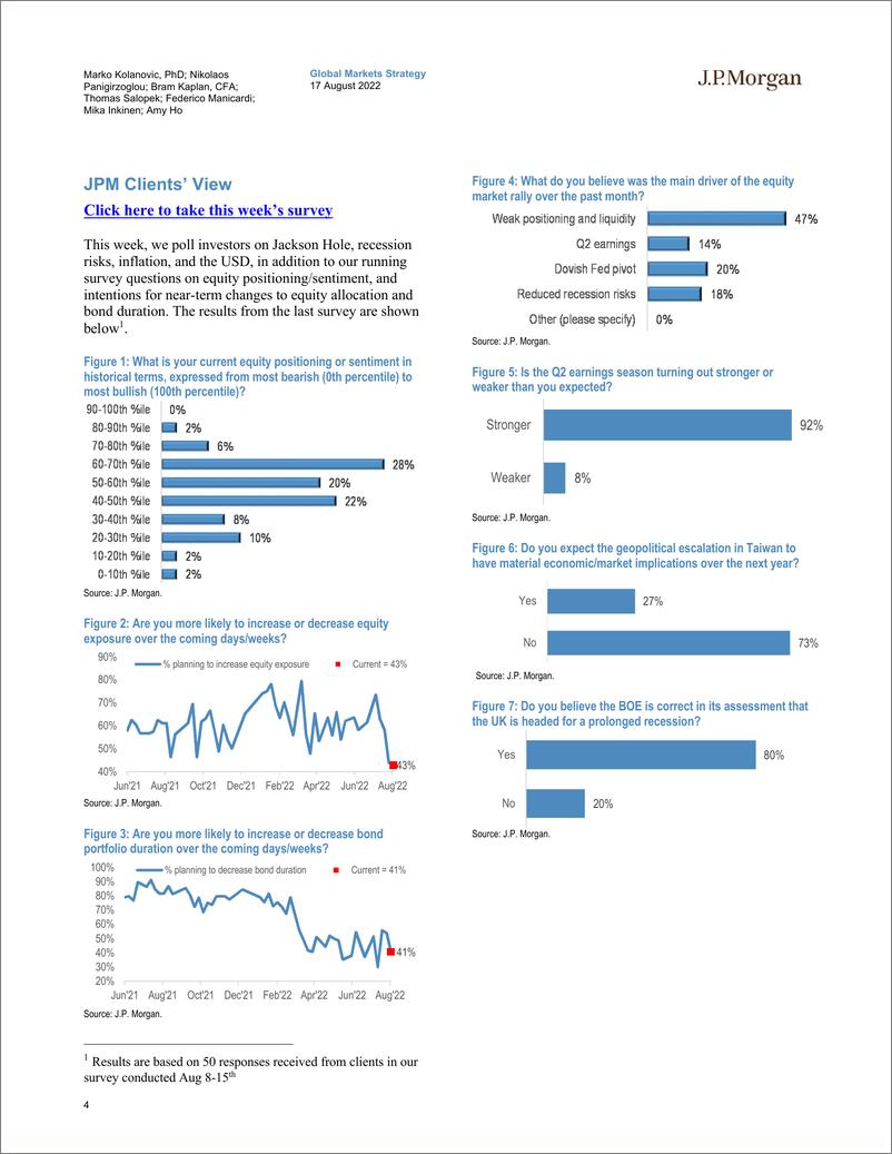 《JPUpdatThe J.P. Morgan View Tail risks diminishing post-CP20220817》 - 第5页预览图