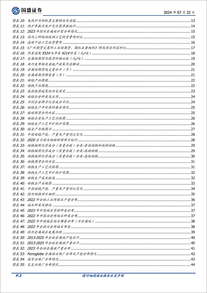 《有色金属行业硅系列报告：“能耗双控”政策趋严，绿色赋能增厚行业发展空间-240722-国盛证券-134页》 - 第3页预览图