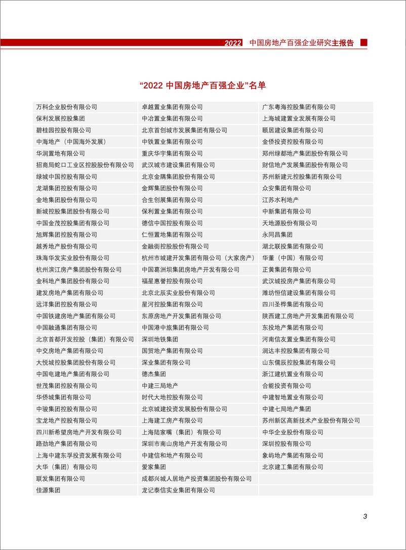 《2022中国房地产百强企业研究报告-48页》 - 第6页预览图