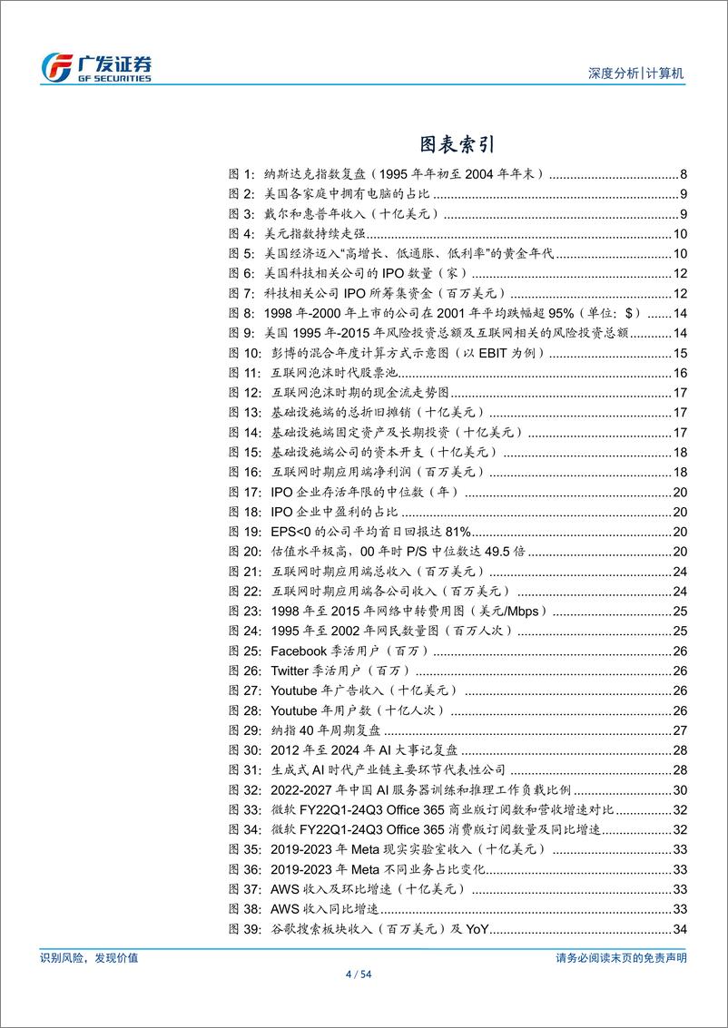 《计算机行业：以产业链ROI的角度如何看新技术发展过程中的两面性-240722-广发证券-54页》 - 第4页预览图