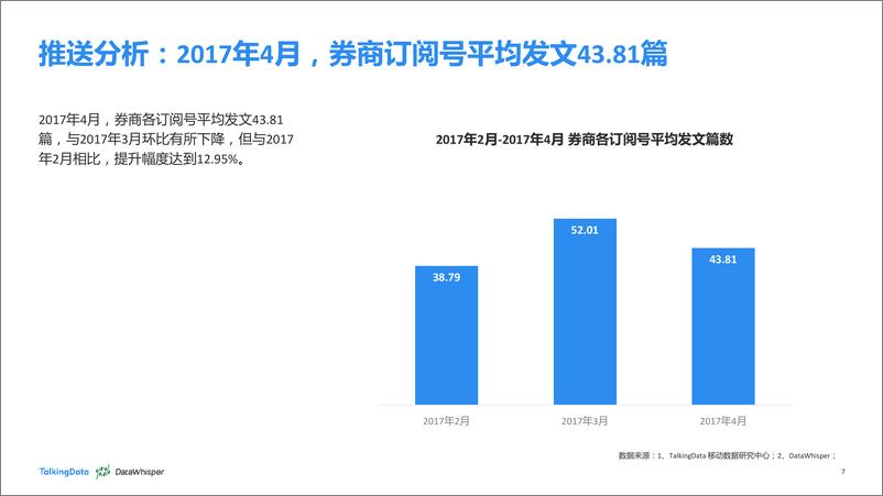 《TalkingData-2017年券商公众号洞察报1495098636792》 - 第7页预览图