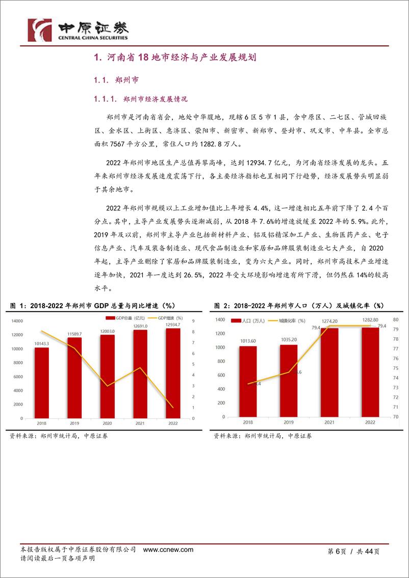 《聚焦河南省18地市产业发展主线（城市篇）：产业升级，规划先行-20230608-中原证券-44页》 - 第7页预览图