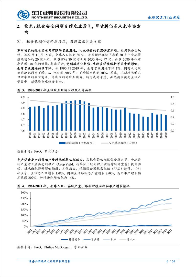 《基础化工行业：草甘膦供需有望较长时期紧平衡，价格中枢抬升-20230812-东北证券-30页》 - 第7页预览图