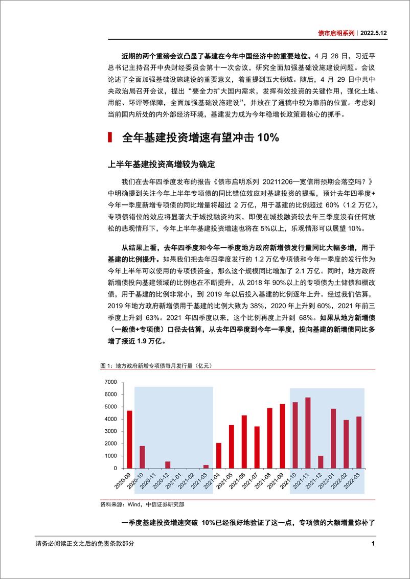 《债市启明系列：如何看待本轮基建的力度，关注哪些投资方向？-20220512-中信证券-33页》 - 第4页预览图