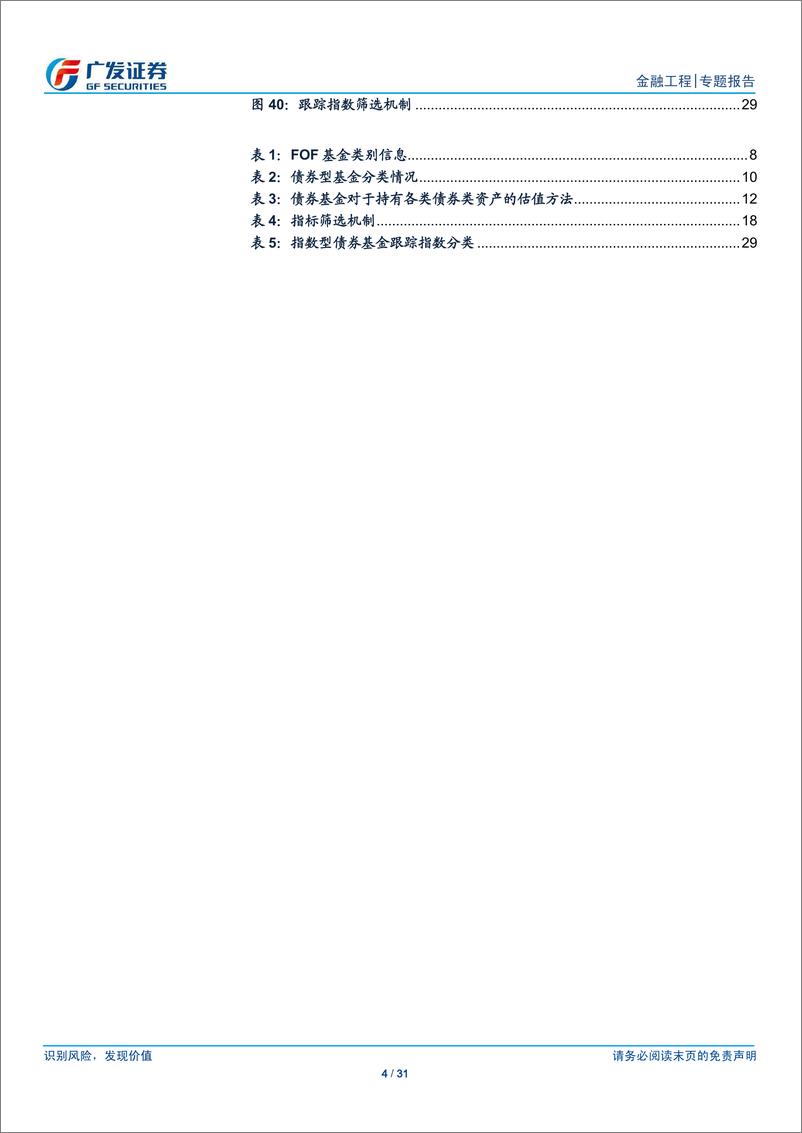 《广发证2018112广发证券基金产品专题研究系列之四：基金研究框架构建之债券基金篇》 - 第4页预览图