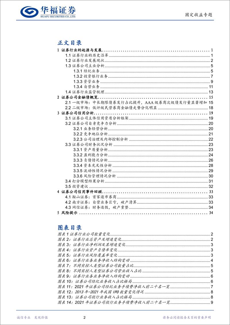 《固定收益专题：71家券商全景扫描-20221125-华福证券-38页》 - 第3页预览图