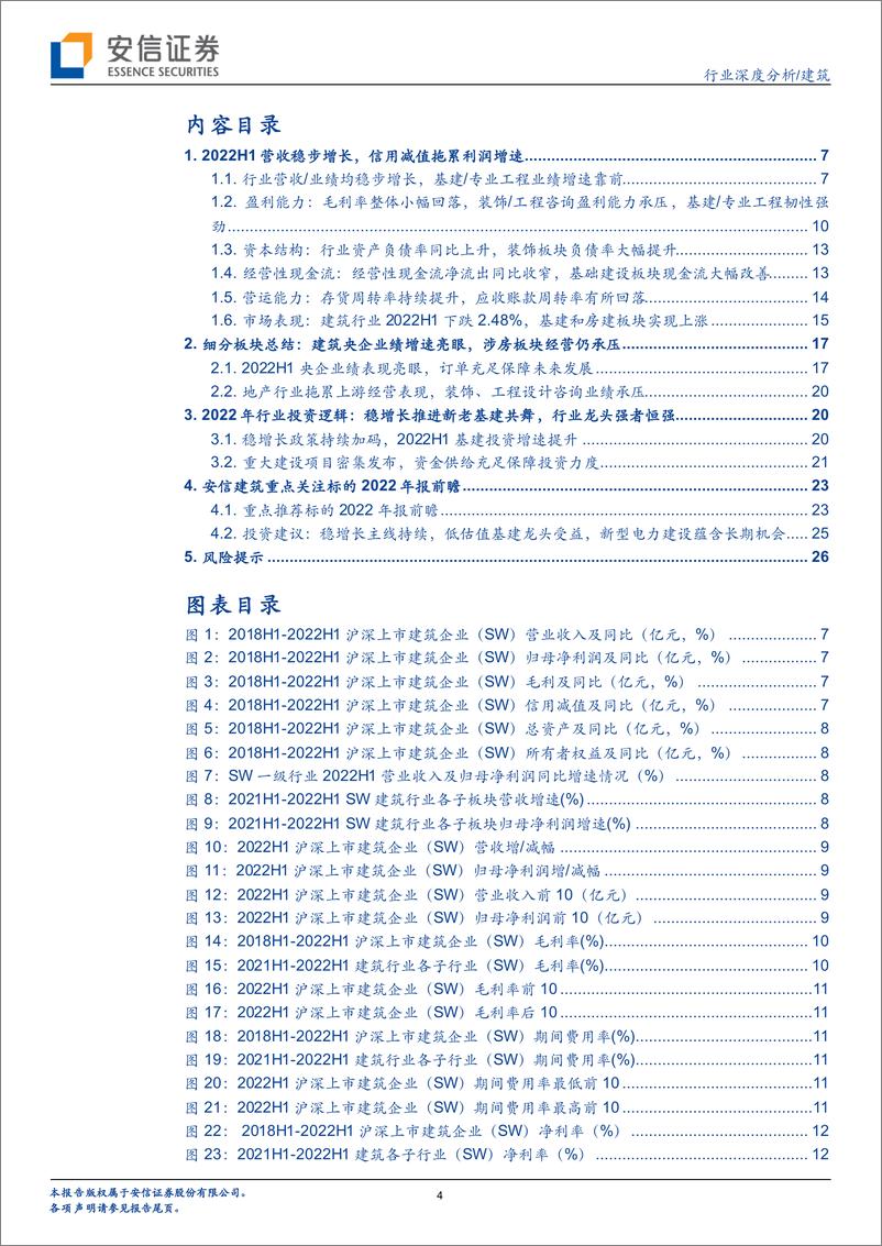 《建筑行业2022H1行业营收业绩稳步增长，基建央企表现亮眼，静待Q3Q4基本面持续改善-20220907-安信证券-28页》 - 第5页预览图