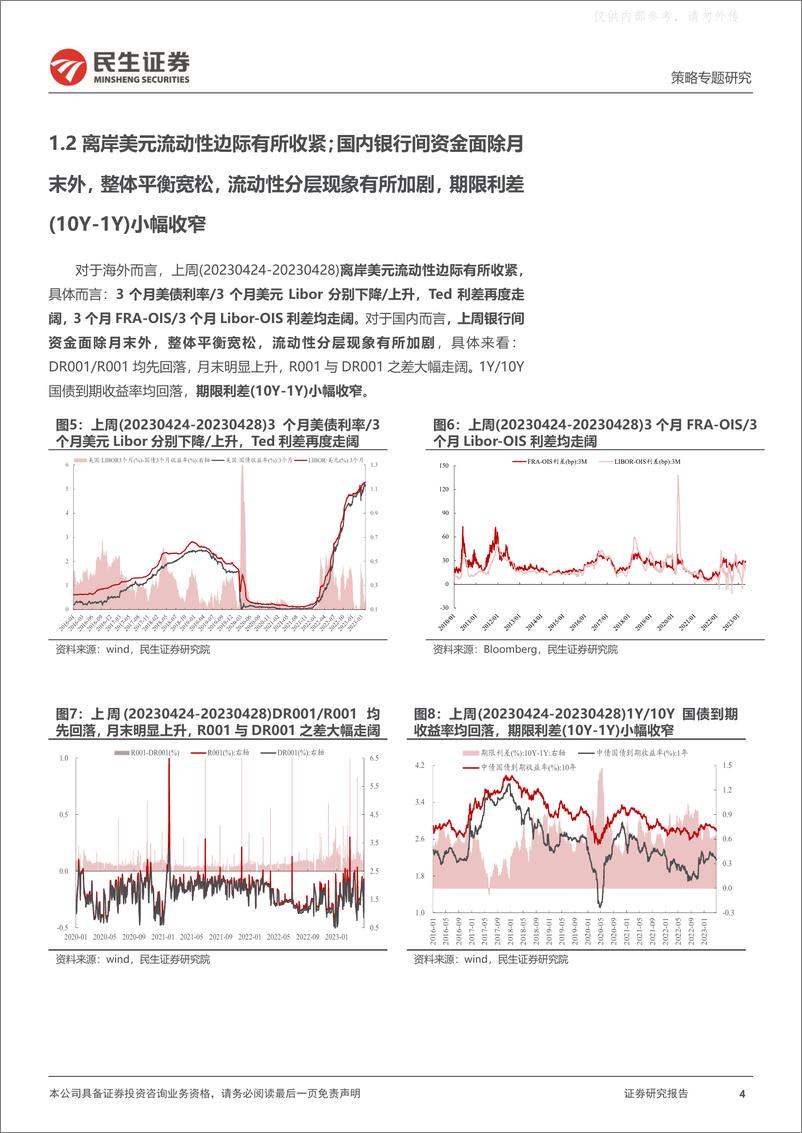 《民生证券-策略专题研究，资金跟踪系列之七十：“趋势”分歧上升，“配置”切换继续-230501》 - 第4页预览图