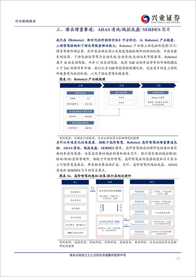 《汽车行业Robotaxi系列研究2：特斯拉入局变革加速，看好增量赛道的投资机会-241003-兴业证券-12页》 - 第7页预览图