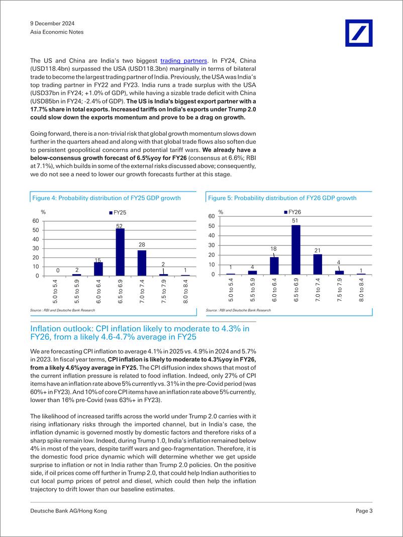 《Deutsche Bank-Asia Economic Notes India 2025 outlook Time to focus on gr...-112084510》 - 第3页预览图