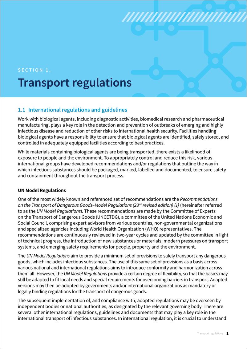 《WHO世界卫生组织：2023-2024年传染性物质运输条例指南报告（英文版）》 - 第7页预览图