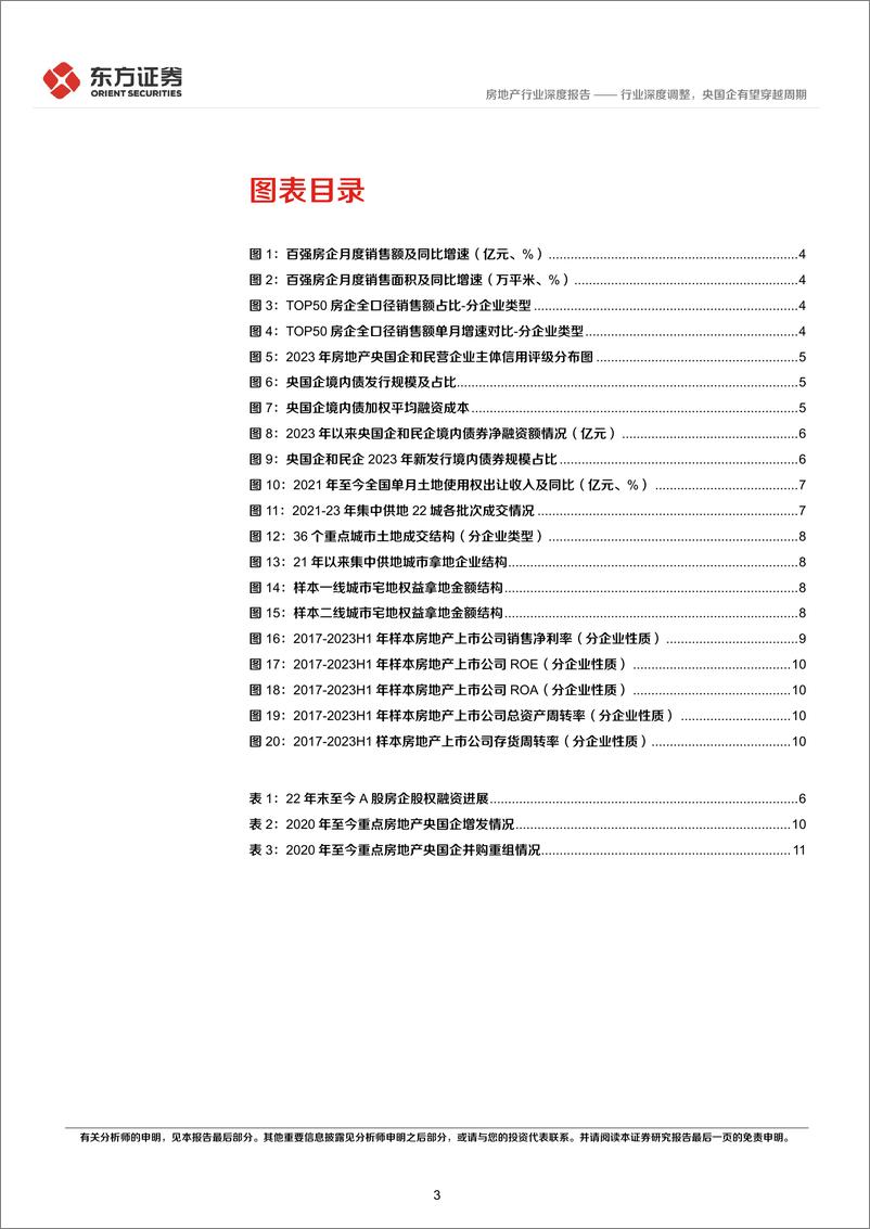 《房地产行业央国企改革专题研究：行业深度调整，央国企有望穿越周期-240317-东方证券-18页》 - 第3页预览图