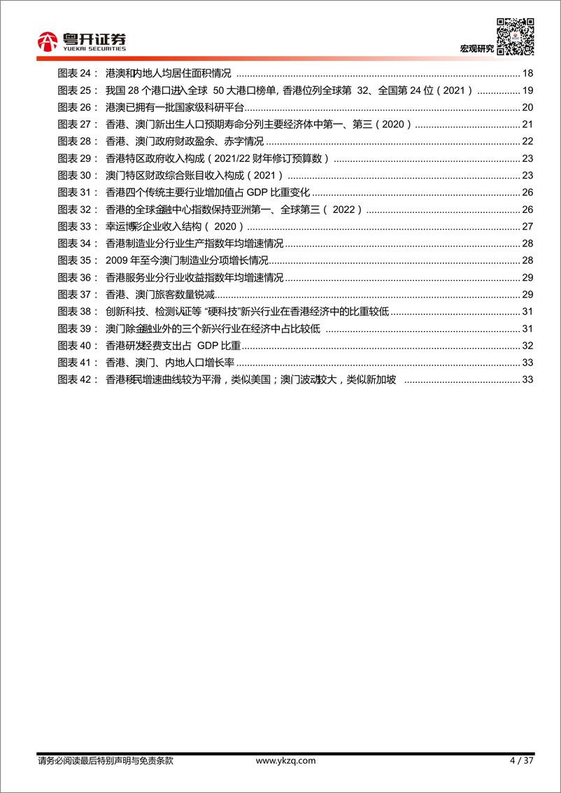 《宏观研究：香港澳门双城发展图谱2022-20220630-粤开证券-37页》 - 第5页预览图