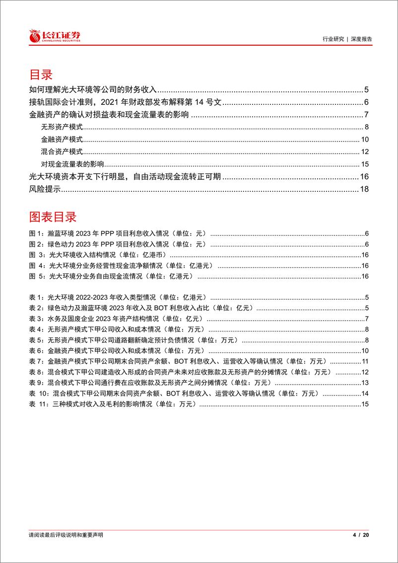 《公用事业行业：环保BOT项目无形资产及金融资产模式分析》 - 第4页预览图