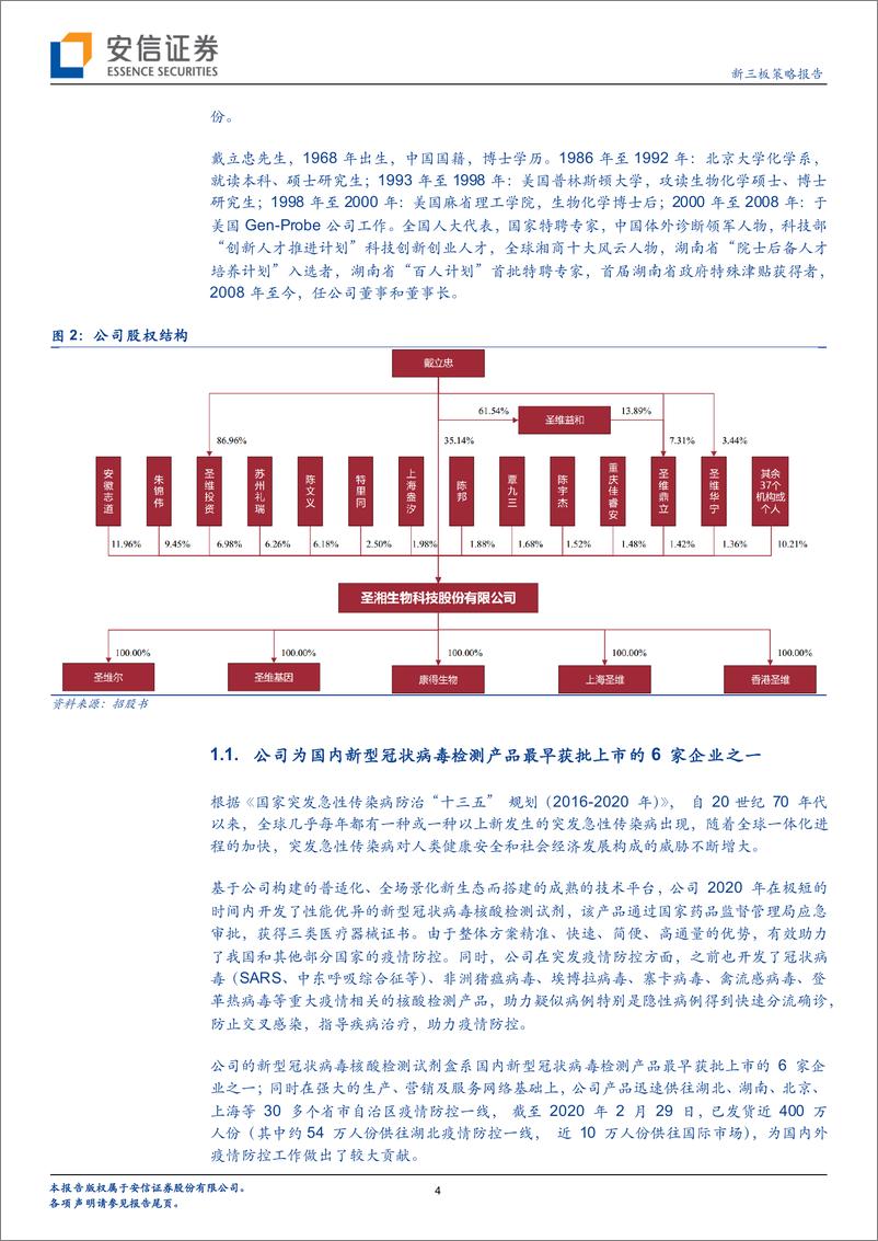 《新三板策略报告：圣湘生物申报科创板，公司已获批新冠病毒诊断试剂盒-20200312-安信证券-20页》 - 第5页预览图