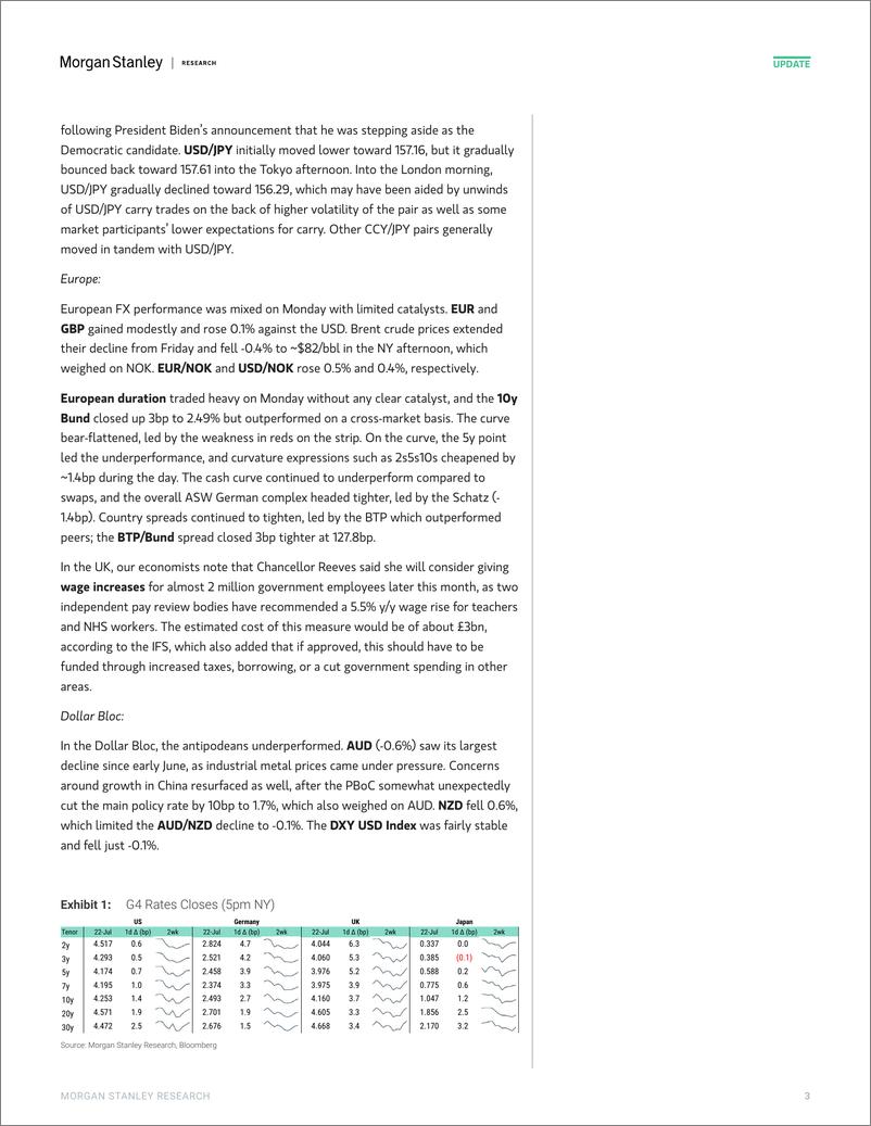 《Morgan Stanley Fixed-Global Macro Commentary July 22-109365046》 - 第3页预览图