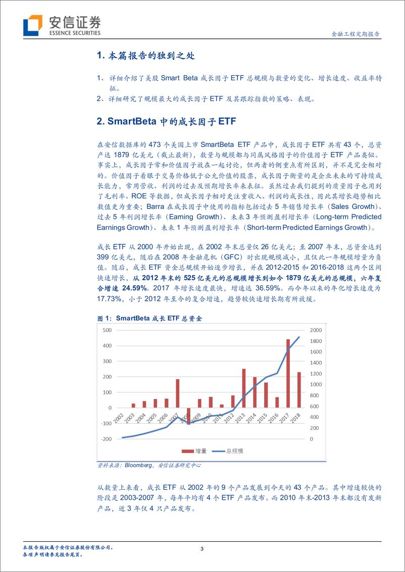 《安信证2018122安信证券美股Smart+Beta产品巡礼之五：成长因子》 - 第3页预览图