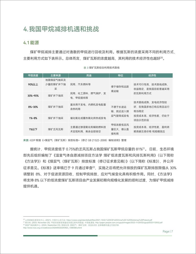 《2024年中国甲烷减排努力与前景展望报告-15页》 - 第8页预览图