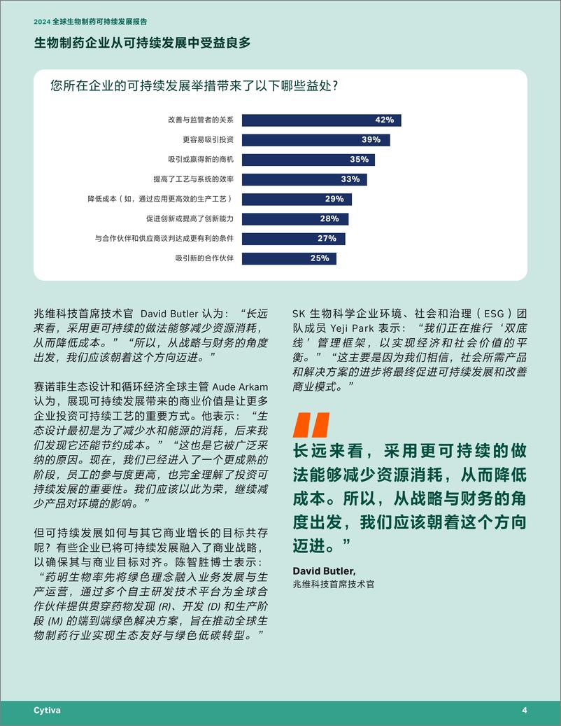 《2024全球生物制药可持续发展报告-18页》 - 第4页预览图