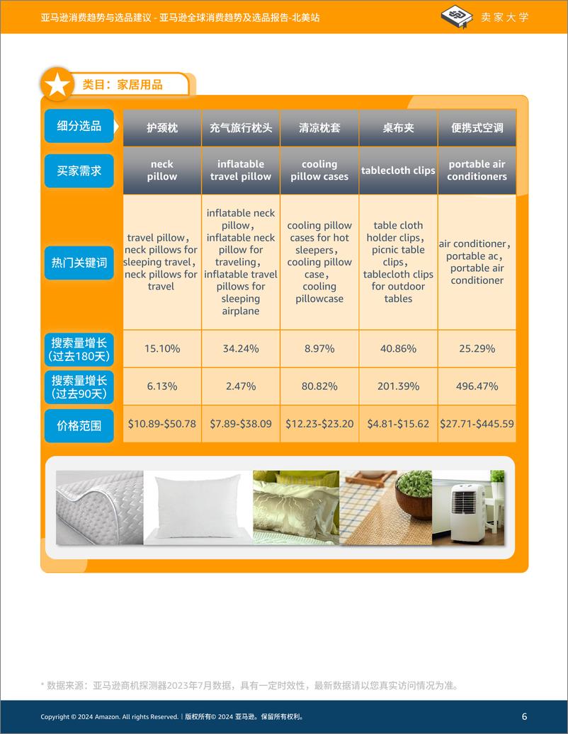 《2024年亚马逊全球消费趋势及选品报告-北美站》 - 第6页预览图