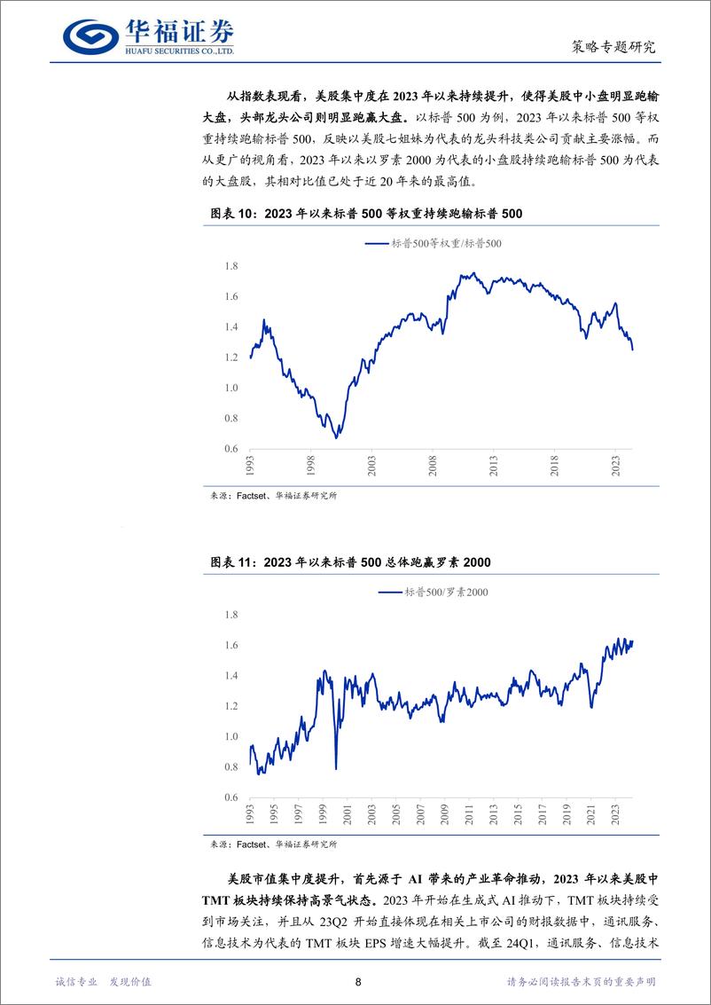 《策略专题研究：美股龙头集中背后的逻辑思考-240701-华福证券-18页》 - 第8页预览图