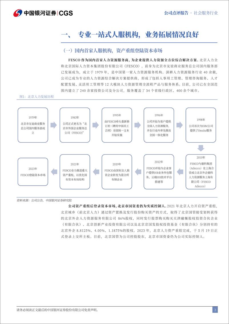 《北京人力(600861)首次覆盖：业务增速良好，利润增长超预期-241028-银河证券-14页》 - 第3页预览图