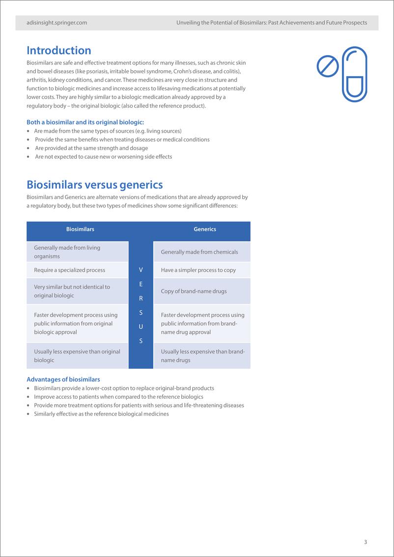 《2024探索生物类似药的潜力历史成就与未来前景研究报告-英文版-AdisInsight》 - 第3页预览图