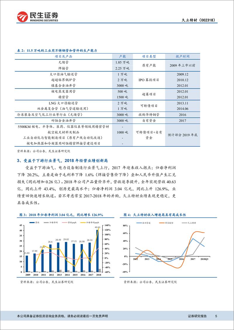 《钢铁行业：受益于油气资本开支回升和核电重启，盈利重回快速增长轨道-20190422-民生证券-21页》 - 第6页预览图