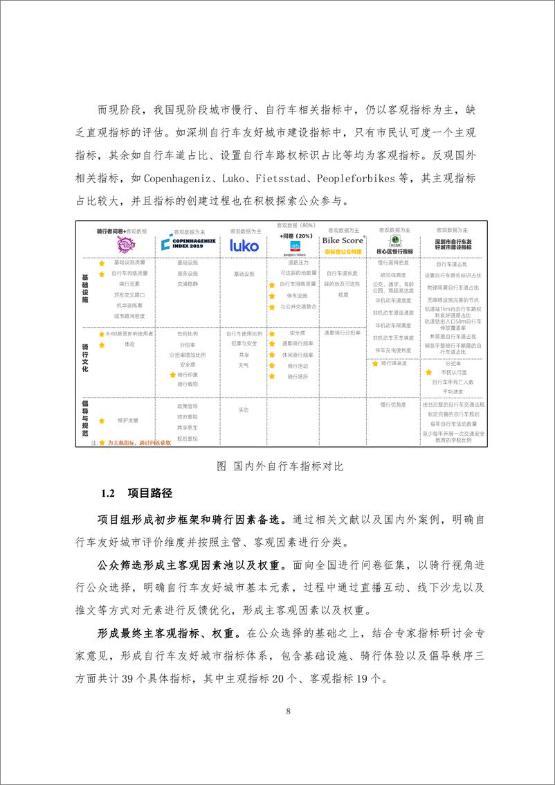 《宇恒可持续交通研究中心_2024基于公众参与的自行车友好城市评价与传播报告》 - 第8页预览图