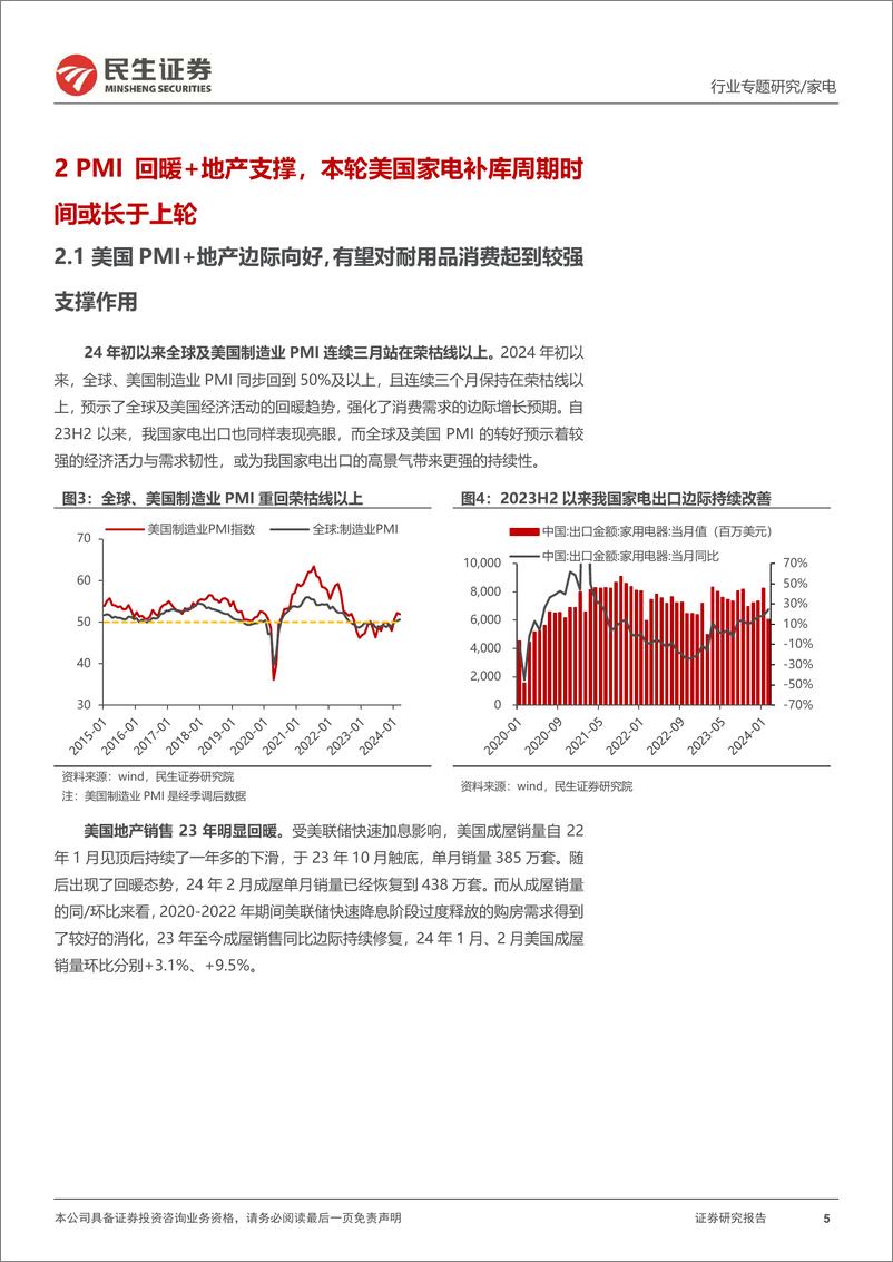 《民生证券-家电行业专题研究：如何看待本轮美国家电零售的补库需求？》 - 第5页预览图