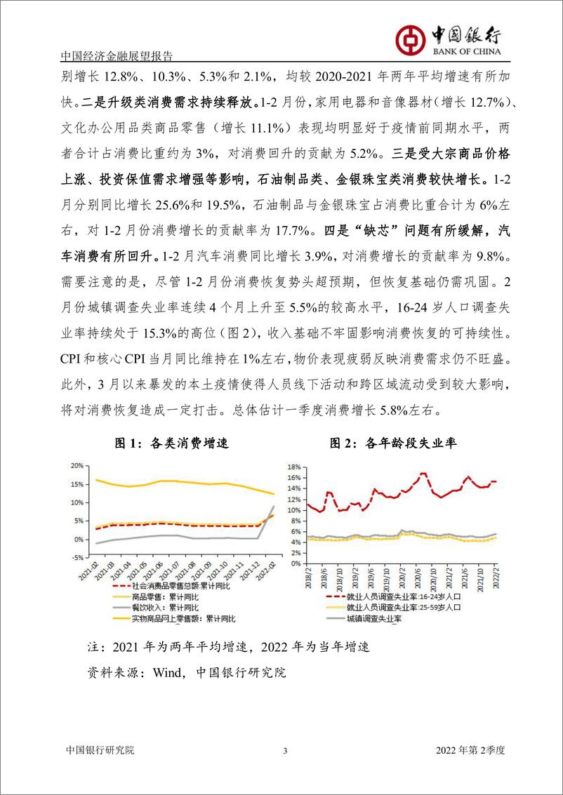 《中国银行中国经济金融展望报告（2022年第2季度）：政策发力经济“开门红”，恢复持续性有待观察-56页》 - 第6页预览图