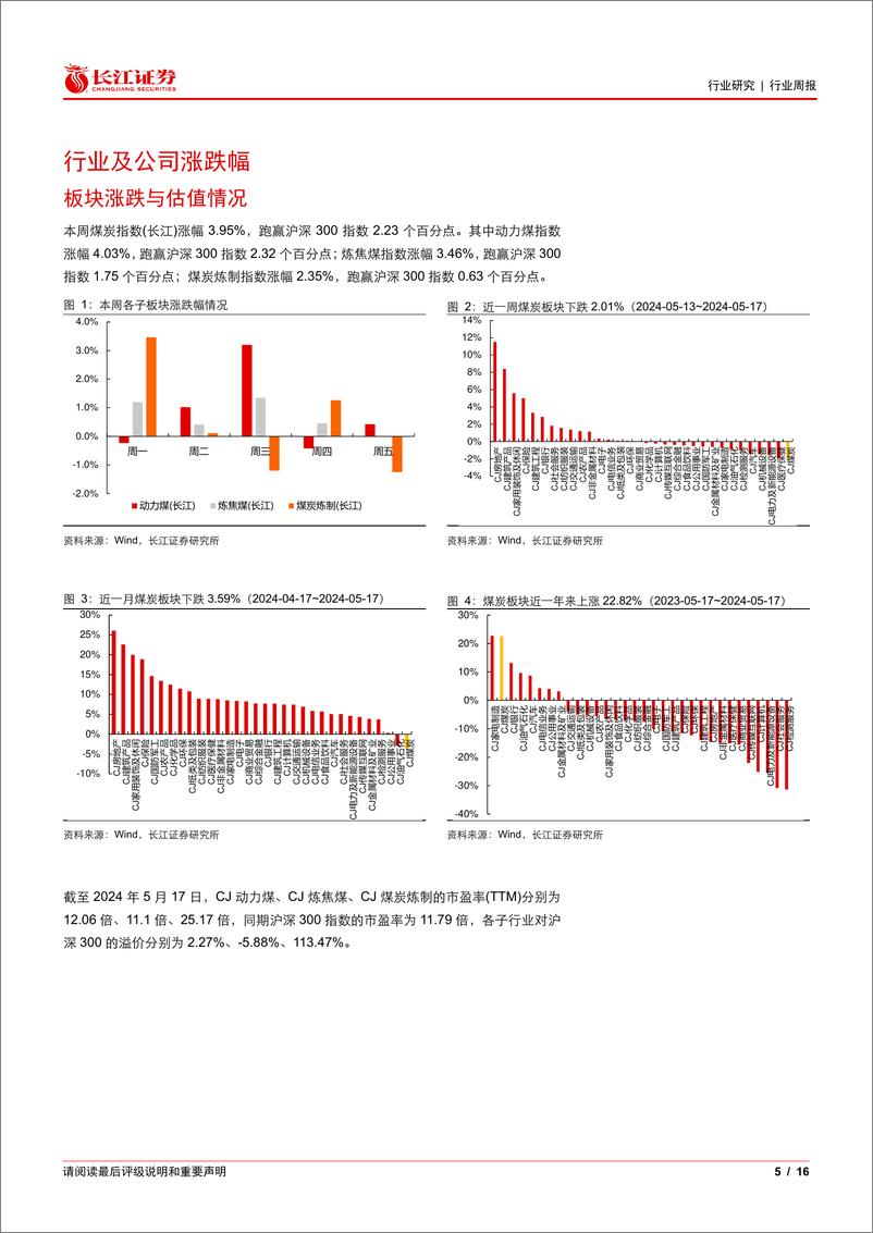 《煤炭与消费用燃料行业：如何看待山西增产预期升温？-240519-长江证券-16页》 - 第5页预览图