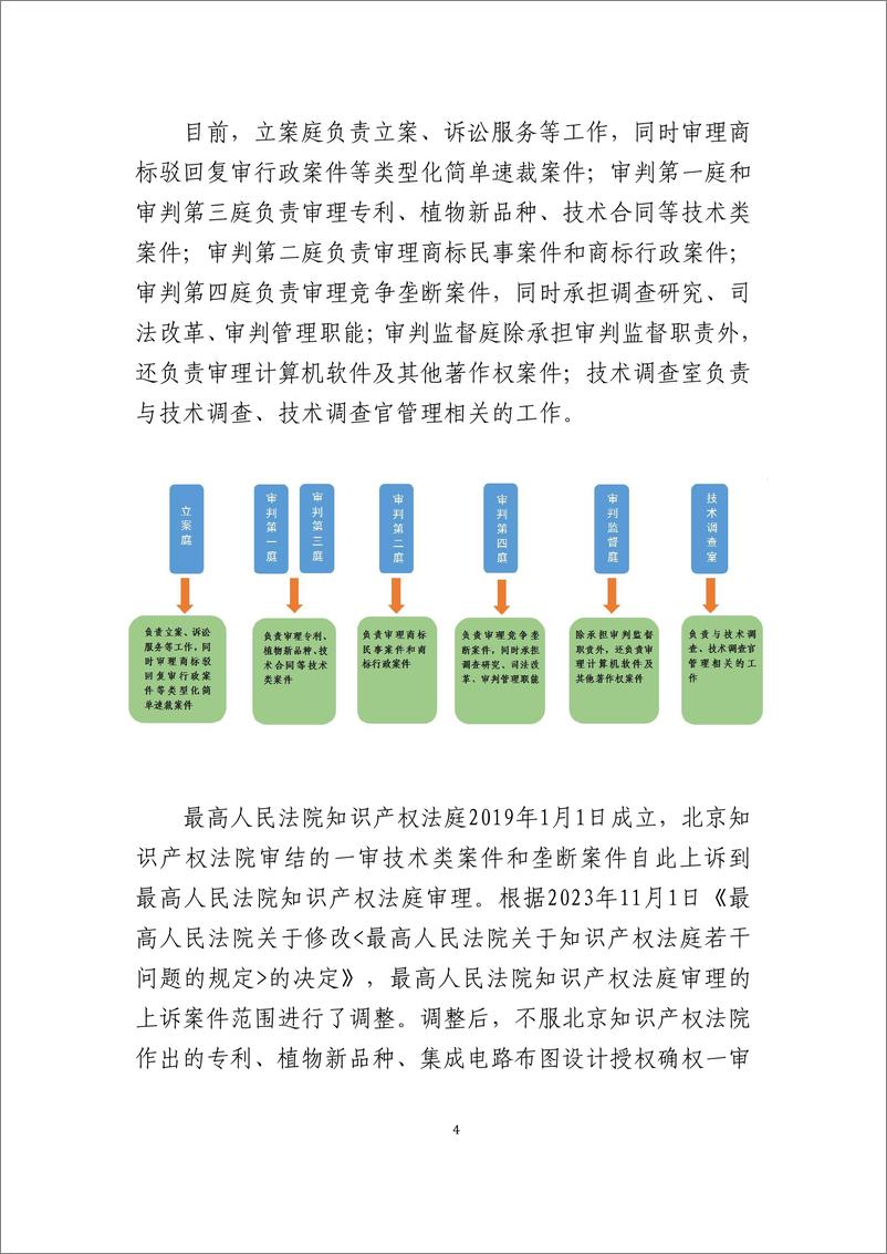 《北京知识产权法院十年审判工作白皮书_2014-2024__中英文版_》 - 第7页预览图