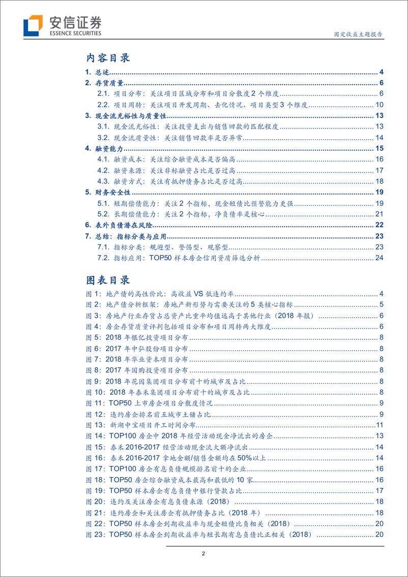 《地产债深度研究系列一：精选地产债，看什么指标？-20190821-安信证券-27页》 - 第3页预览图